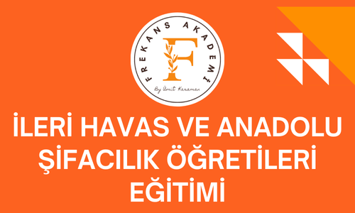 İLERİ HAVAS İLMİ VE ANADOLU ŞİFACILIK ÖĞRETİLERİ EĞİTİMİ
